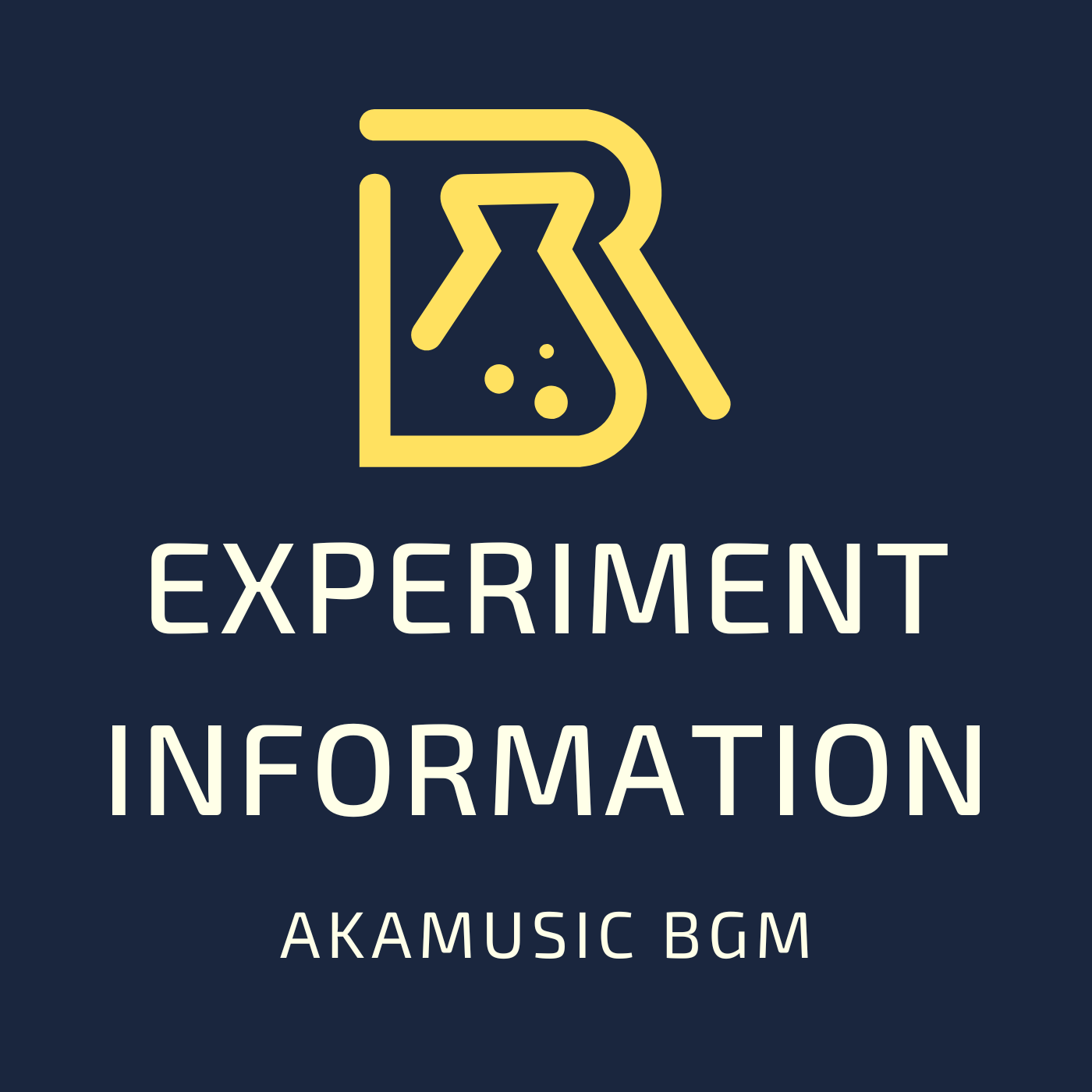 EXPERIMENT INFORMATION cover